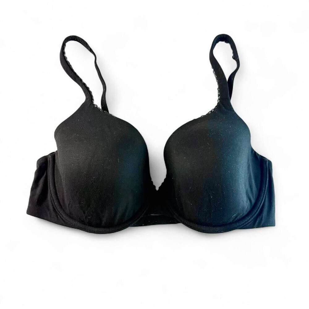 Victoria's Secret black lace bra 32DD